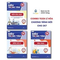 Sách Lớp 11-Siêu trọng tâm 9 Môn Toán, Lí, Hóa, Sinh, Văn, Anh,Sử,Địa,GD Kte PL chương trình mới dành cho 2k7 - Khối A Toán Lí Hóa