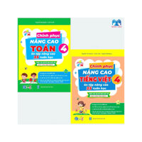 Sách [Lớp 4] Combo Chinh Phục Toán+Tiếng Việt Nâng Cao-Kết Nối Tri Thức-QBOOKS-NXB Hà Nội