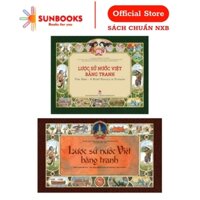 Sách Lược Sử Nước Việt Bằng Tranh - Tiếng Việt Và Song Ngữ Anh - Việt (Kim Đồng)