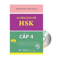 Sách - Luyện giải đề HSK cấp 4 (có mp3 nghe) + DVD quà tặng