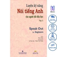 Sách - Luyện Kỹ Năng Nói Tiếng Anh - Tập 1 (Kèm CD) - NHBOOK