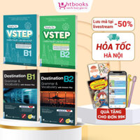 Sách Luyện thi chứng chỉ Tiếng Anh trình độ B1,B2 - Destination B1,B2 + VSTEP B1,B2 + 2000 Từ Vựng(Combo/lẻ tùy chọn)