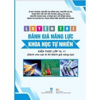 Sách - Luyện Thi Đánh Giá Năng Lực Tư Duy Khoa Học Tự Nhiên - Kiến Thức Lớp 10, 11