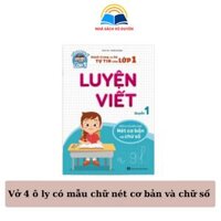 Sách - Luyện viết Bộ 3 quyển lẻ - Hành trang cho bé tự tin vào lớp 1 - QUYỂN 1