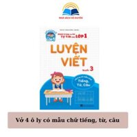 Sách - Luyện viết Bộ 3 quyển lẻ - Hành trang cho bé tự tin vào lớp 1 - QUYỂN 3