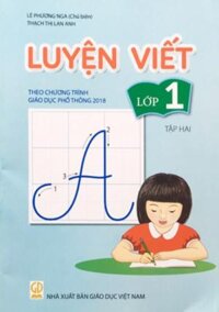 Sách - Luyện viết Lớp 1 - Tập 2
