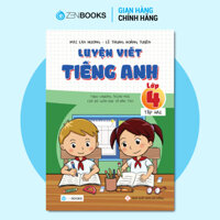 Sách - Luyện Viết Tiếng Anh 4 - Tập 2 - Mai Lan Hương