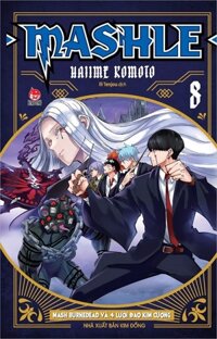 Sách - Mashle - tập 8 tặng kèm thẻ bo góc nhựa
