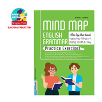 Sách - Mind Map English Grammar Practice Exercises – Bài Tập Thực Hành Ngữ Pháp Tiếng Anh Bằng Sơ Đồ Tư Duy