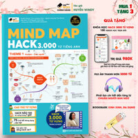 Sách - MIND MAP Hack 3000 Từ Vựng Tiếng Anh Cho Người Mới Bắt Đầu - HITBOOKS