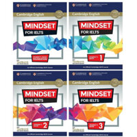 Sách - Mindset for ielts Foundation,1,2,3 (Bản màu, Lẻ, Bộ)