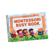 Sách Montessori Busy dành cho trẻ -sách Hoạt động tương tác-Happyfunny