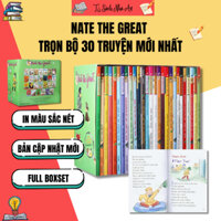 Sách - NATE THE GREAT Trọn Bộ 30 TRUYỆN Mới Nhất, Full BOXSET