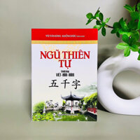 Sách - Ngũ Thiên Tự (Trình Bày Việt - Hán - Nôm)