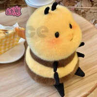Sách nhỏ màu đỏ Hot kiss ong búp bê sang trọng búp bê trẻ em búp bê dễ thương dễ thương con ong đồ chơi sang trọng cho bé gái Quà Tặng hoạt hình con ong nhỏ gối ôm