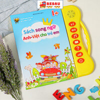 Sách Nói Điện Tử Song Ngữ Anh - Việt, Đồ Chơi Thông Minh Cho Trẻ Từ 1-7 Tuổi Bé Học Tiếng Anh BS0031