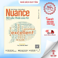 Sách - Nuance - 50 Sắc Thái Của Từ