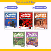 Sách - Oxford discover grammar 2nd level 1,2,3,4,5 - in màu