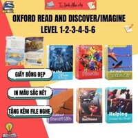 Sách - Oxford read and discover/imagine - Level 1-2-3-4-5-6 (Tặng file nghe Mp3)