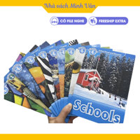 Sách - Oxford read and discover level 1,2 - bộ 10 cuốn - in màu - có file nghe