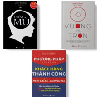 Sách Pandabooks combo 3 cuốn Điểm mù+Vuông và tròn+ Phương pháp tiếp cận khách hàng thành công