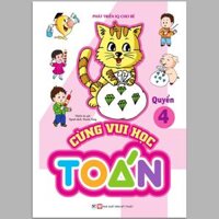 Sách - Phát Triển IQ Cho Bé - Cùng Vui Học Toán - Trọn Bộ 6 Quyển phát triển trí tuệ tư duy hiệu quả cho trẻ (Dành cho trẻ từ 5 tuổi) - Bộ sách giúp bé Vừa học vừa chơi Khơi thông sáng tạo Cùng vui học toán Phán đoán thông minh