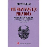 Sách Phê Phán Năng Lực Phán Đoán