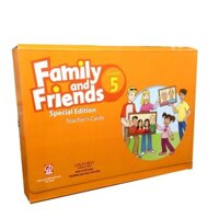 Sách - Poster, Flashcard, Teacher's Cards Family and Friends (Special Edition) - Grade 5