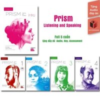 Sách - Prism Level Intro,1,2,3,4 Listening and Speaking Students Book -  bản in tặng audio, đáp án, Assessment