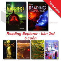Sách  - Reading Explorer 3rd edition - bản in màu khổ A4 tặng Audio