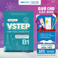 Sách - Ready for VSTEP Chiến thuật làm bài VSTEP B1 - Sách Luyện Thi Tiếng Anh Trình Độ B1