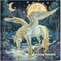 Sách, Sách tô màu kỳ lân sáng bóngCải thiện sự tập trung và sáng tạo của giới trẻ. Lựa chọn đầu tiên cho quà tặng sinh nhật ngày lễ, thông qua khu rừng trong mơ, khám phá thế giới ma thuật