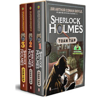 Sách - Sherlock Holmes Trọn Bộ 3 Tập (Bìa Cứng 3 Cuốn) (KV)
