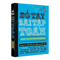Sách - Sổ Tay Bài Tập Toán - Sách toán lớp 4 đến lớp 9 bìa cứng in màu - ACB