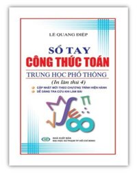 Sách - Sổ tay công thức toán trung học phổ thông