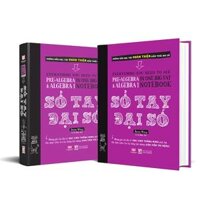 Sách Sổ Tay Đại Số  Tiếng Việt  Tổng hợp kiến thức toán học đại số từ lớp 8 đến lớp 12 - Hiệu sách genbooks, bìa cứng in màu