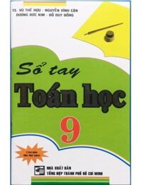 Sách - Sổ Tay Toán Học 9