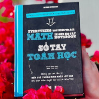 Sách - Sổ Tay Toán học - Sách toán lớp 4 đến lớp 9 bìa cứng- Á Châu Books