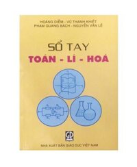 Sách - sổ tay Toán lí hóa