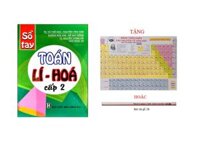 Sách Sổ tay Toán Lý Hóa cấp 2