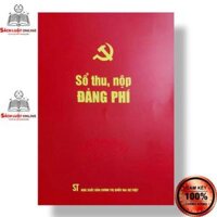 Sách - Sổ thu nộp Đảng phí