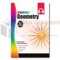 Sách - Spectrum - Geometry - Grade 6-8 - Khổ A4 in màu