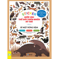 Sách - Sticker Bước Vào Thế Giới Thiên Nhiên Kỳ Thú Tập 2 - ndbooks - Bí mật rừng rậm