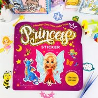 Sách - Sticker Dán Hình Công Chúa Thiên Thần - ndbooks - Dịu dàng