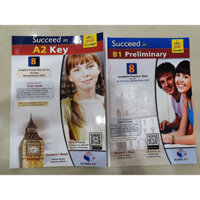 Sách Succeed in A2 Key, B1 Preliminary (in màu)