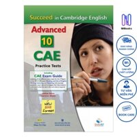 Sách - Succeed In Cambridge English - Advanced 10 CAE Practice Tests - NHBOOK