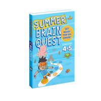Sách Summer Brain Quest Grade 4&5 Sách tiếng Anh rèn luyện tư duy cho bé 9 - 10 tuổi Á Châu Books