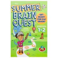 Sách summer brain quest grade 1 &amp; 2  6 - 7 tuổi