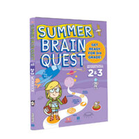 Sách summer brain quest grade 2&amp;3 - tổng hợp kiến thức cho trẻ 7-8 tuổi