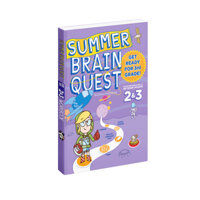 Sách Summer Brain Quest grade 2&3 Sách tiếng Anh rèn luyện tư duy cho bé 7 - 8 tuổi Á Châu Books